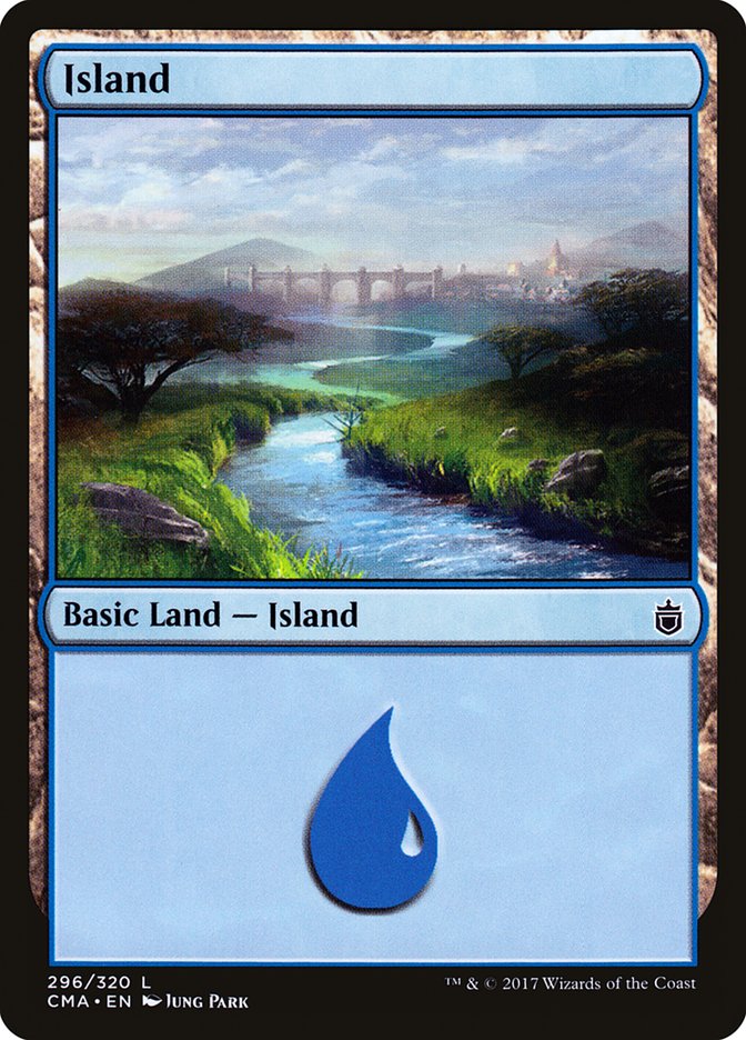 Island (296) [Commander Anthology] | Clutch Gaming