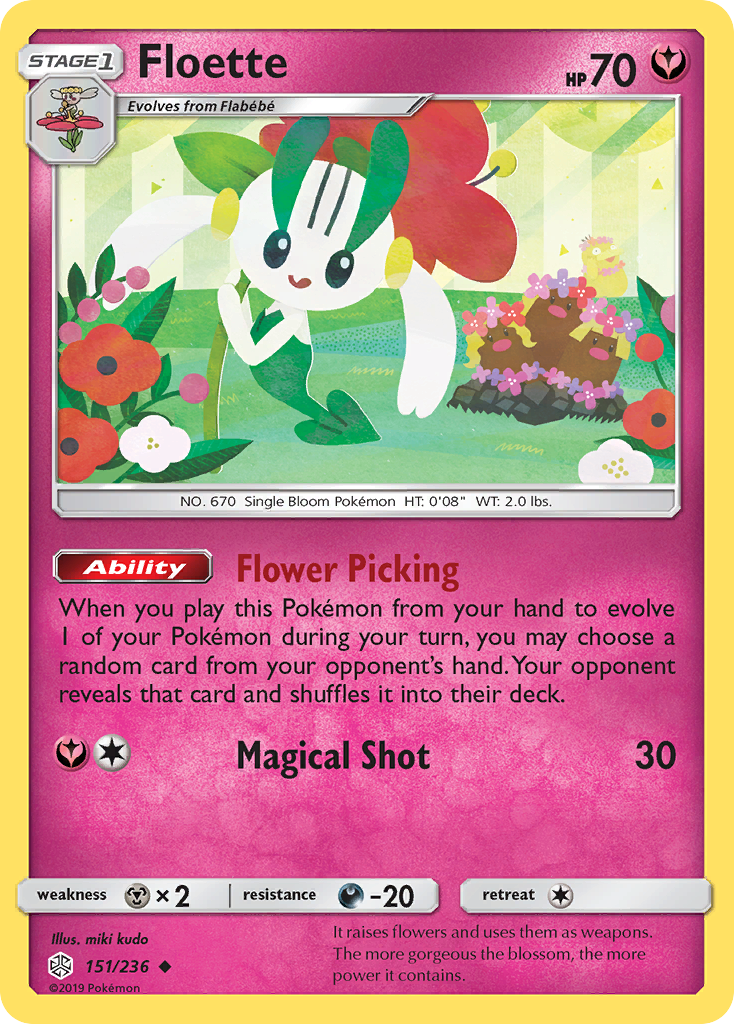 Floette (151/236) [Sun & Moon: Cosmic Eclipse] | Clutch Gaming