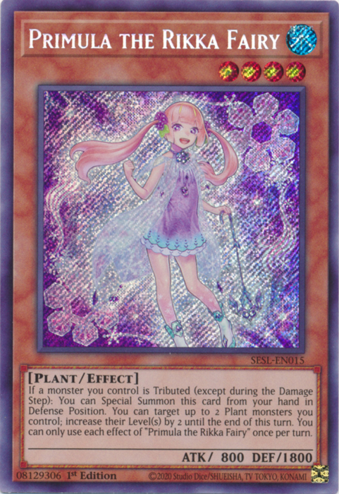 Primula the Rikka Fairy [SESL-EN015] Secret Rare | Clutch Gaming