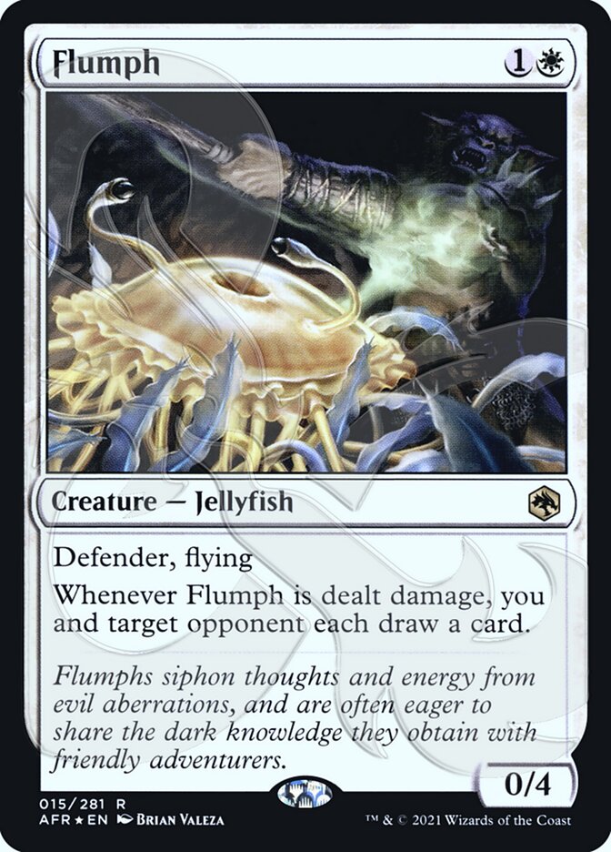 Flumph (Ampersand Promo) [Dungeons & Dragons: Adventures in the Forgotten Realms Promos] | Clutch Gaming