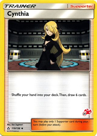 Cynthia (119/156) (Charizard Stamp #21) [Battle Academy 2020] | Clutch Gaming