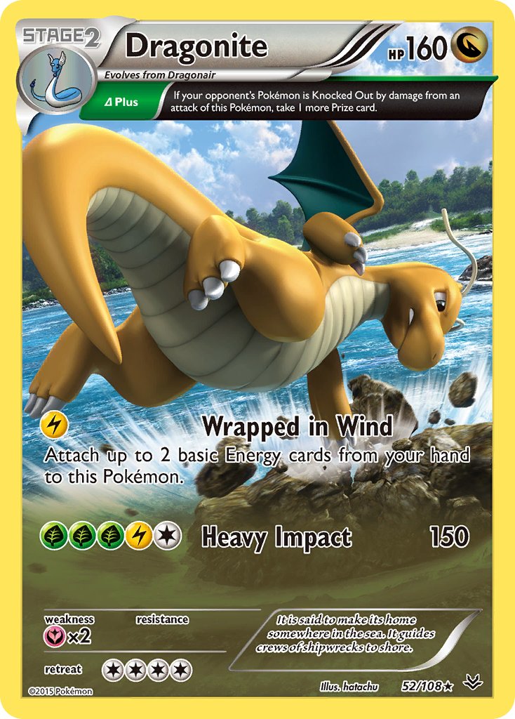 Dragonite (52/108) (Theme Deck Exclusive) [XY: Roaring Skies] | Clutch Gaming