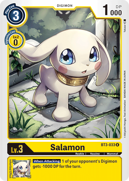 Salamon [BT3-033] [Release Special Booster Ver.1.5] | Clutch Gaming