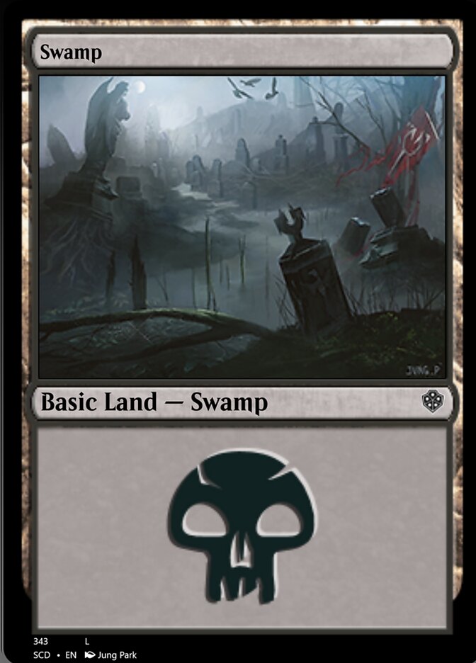 Swamp (343) [Starter Commander Decks] | Clutch Gaming