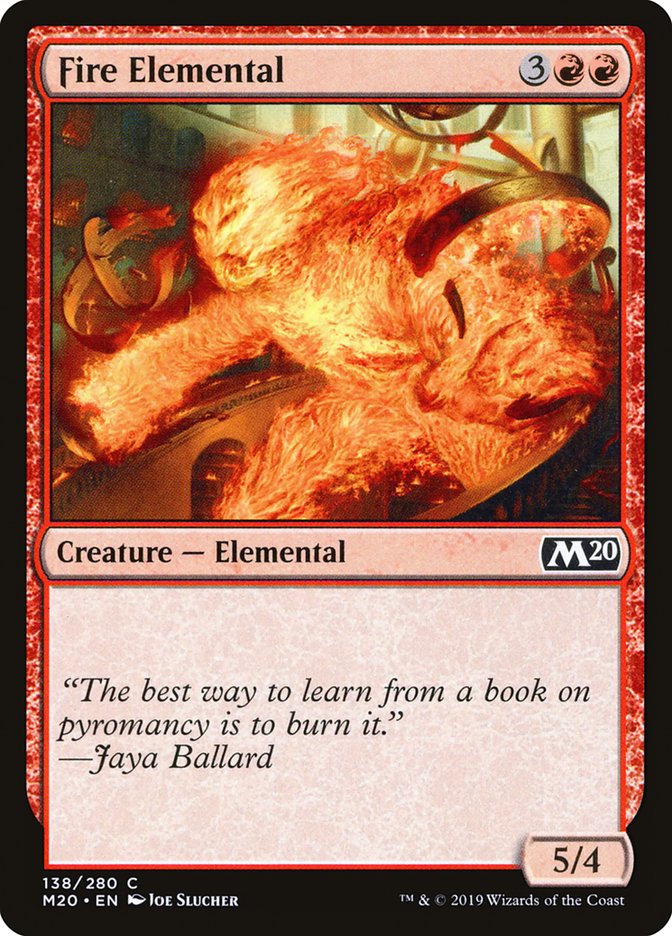 Fire Elemental [Core Set 2020] | Clutch Gaming