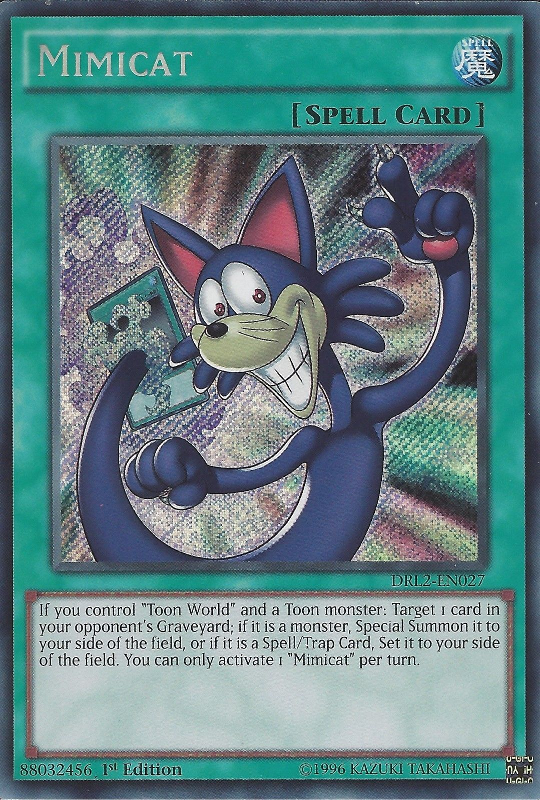 Mimicat [DRL2-EN027] Secret Rare | Clutch Gaming