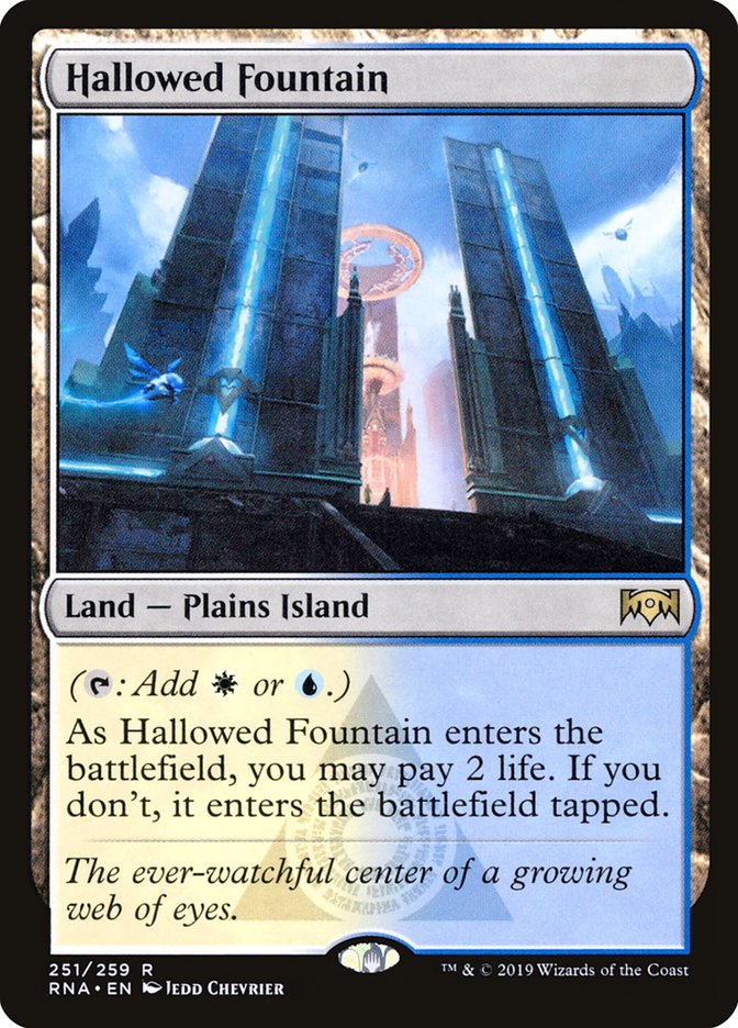 Hallowed Fountain [Ravnica Allegiance] | Clutch Gaming