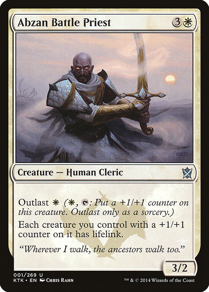 Abzan Battle Priest [Khans of Tarkir] | Clutch Gaming