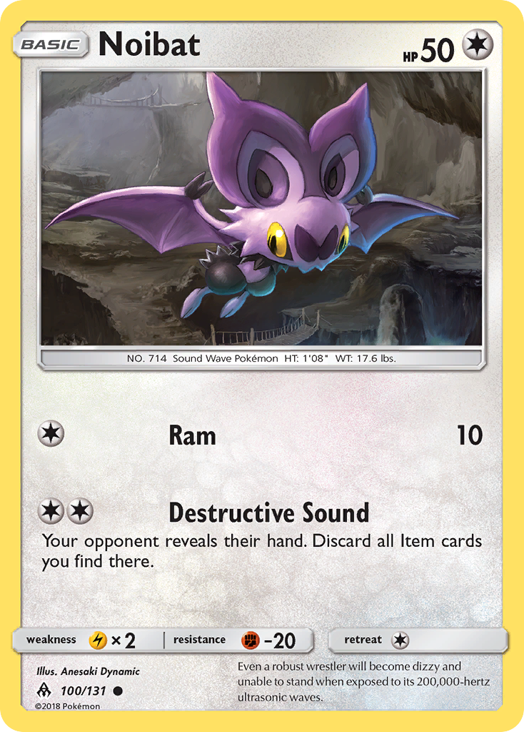 Noibat (100/131) [Sun & Moon: Forbidden Light] | Clutch Gaming