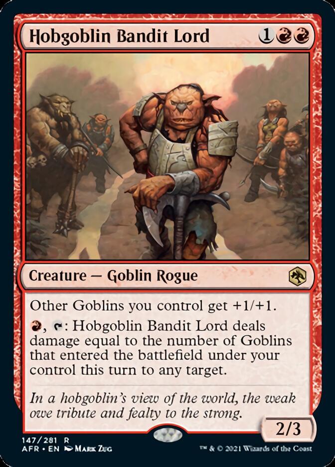 Hobgoblin Bandit Lord [Dungeons & Dragons: Adventures in the Forgotten Realms] | Clutch Gaming