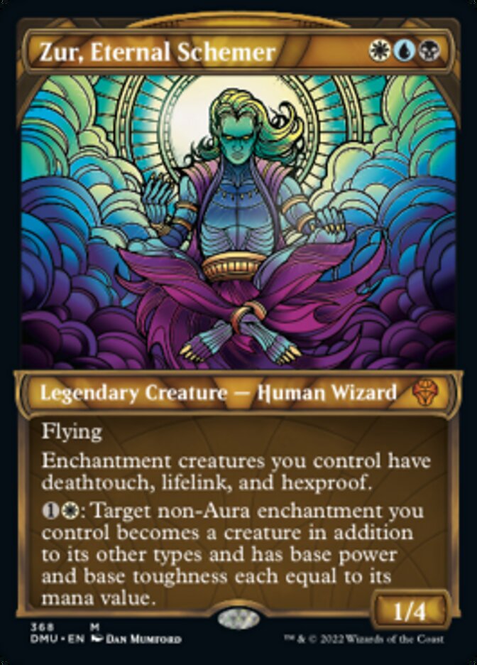 Zur, Eternal Schemer (Showcase Textured) [Dominaria United] | Clutch Gaming