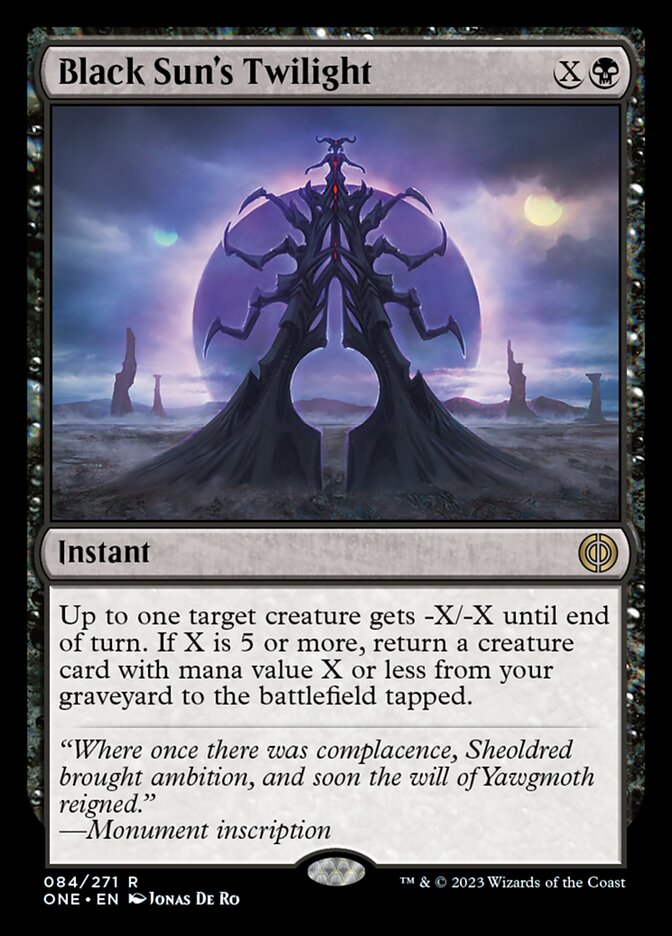 Black Sun's Twilight [Phyrexia: All Will Be One] | Clutch Gaming