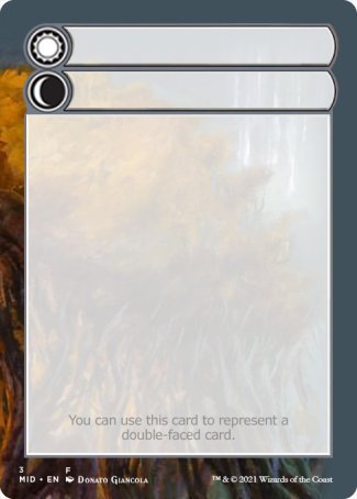 Helper Card (3/9) [Innistrad: Midnight Hunt Tokens] | Clutch Gaming