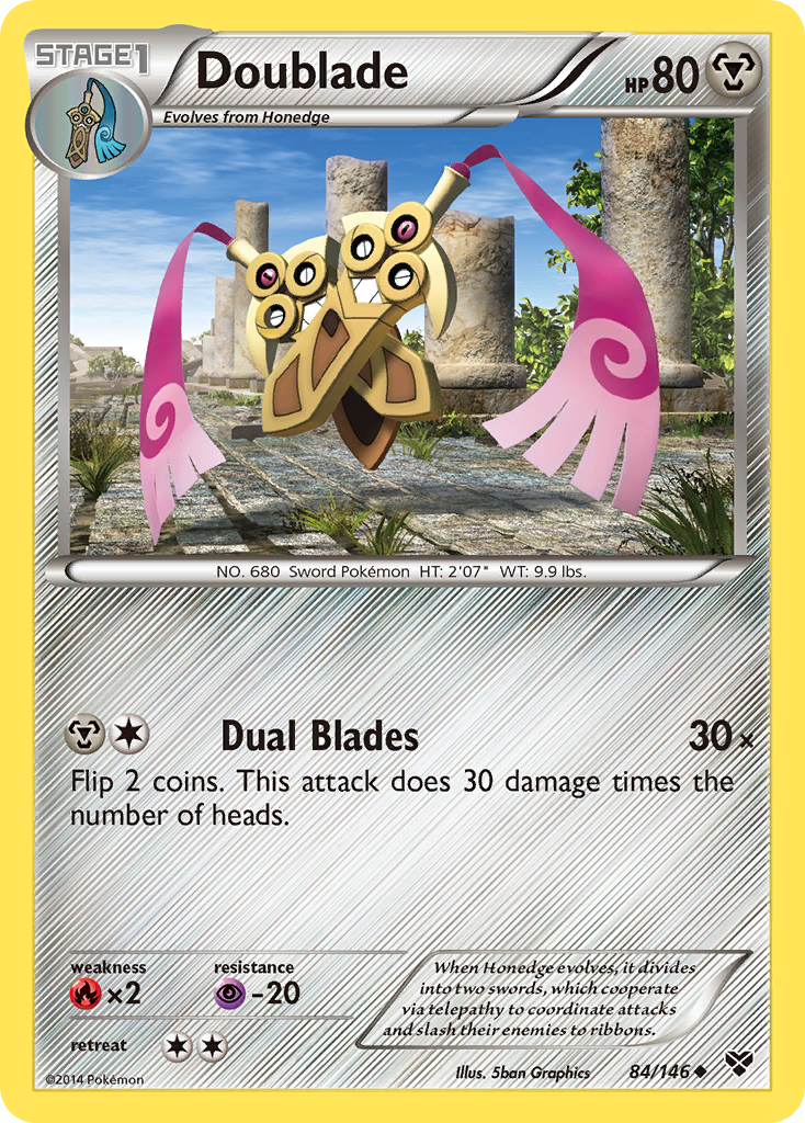 Doublade (84/146) [XY: Base Set] | Clutch Gaming