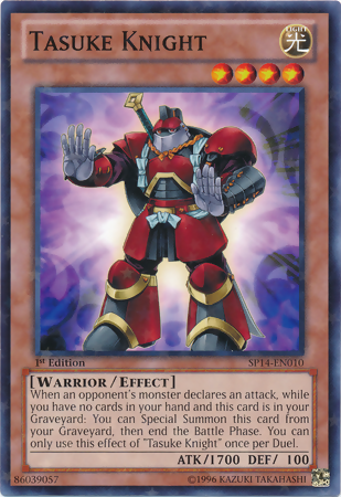 Tasuke Knight [SP14-EN010] Starfoil Rare | Clutch Gaming