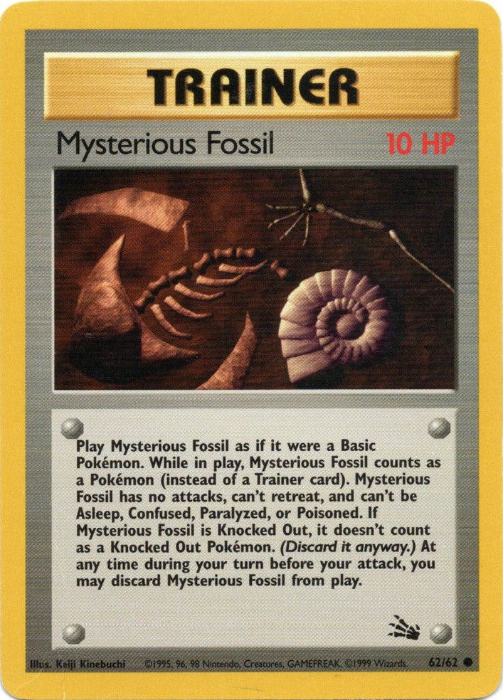 Mysterious Fossil (62/62) [Fossil Unlimited] | Clutch Gaming