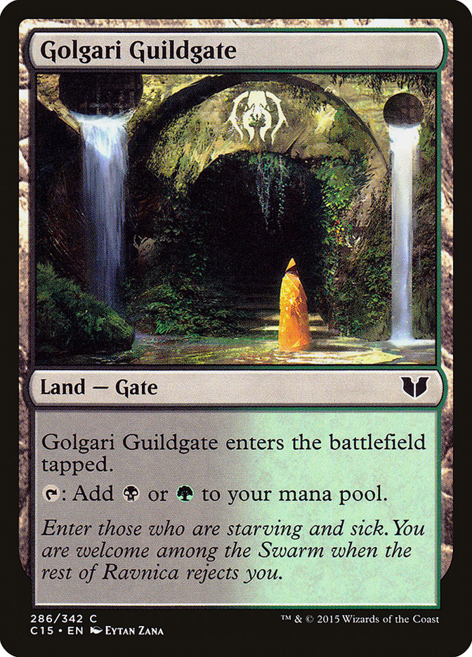 Golgari Guildgate [Commander 2015] | Clutch Gaming