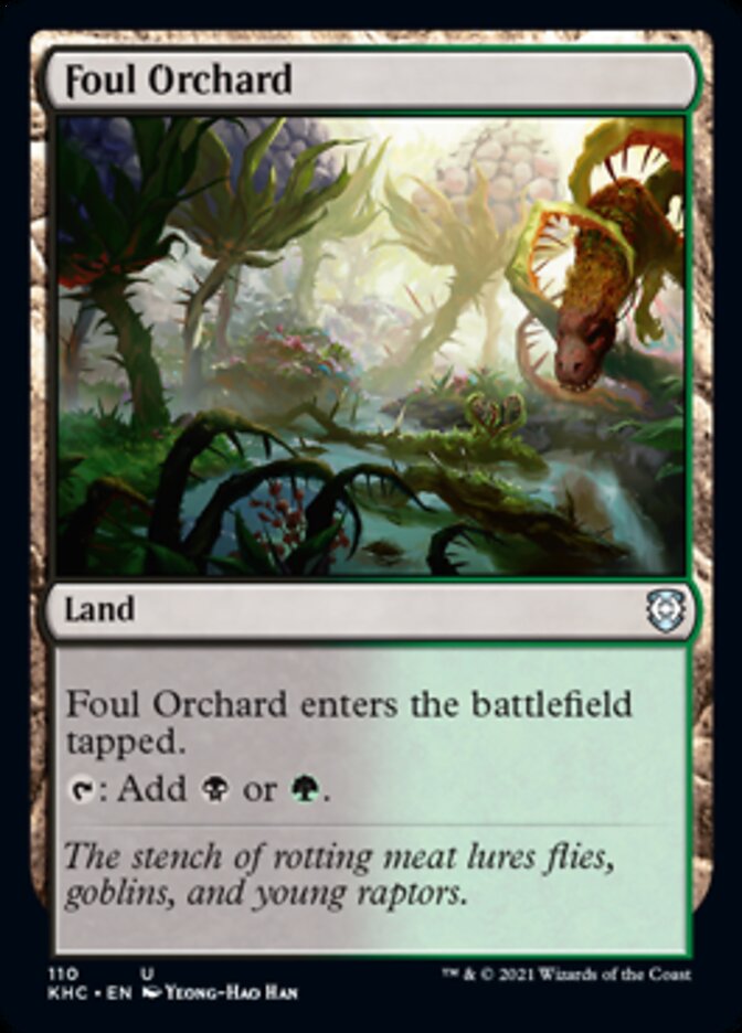 Foul Orchard [Kaldheim Commander] | Clutch Gaming