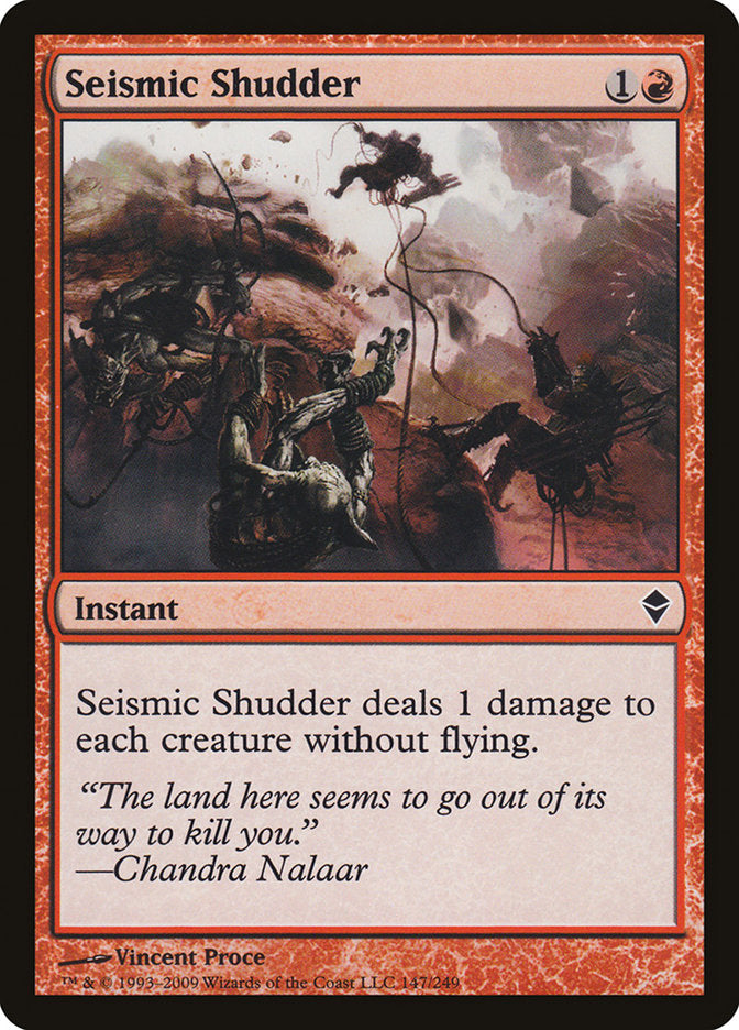 Seismic Shudder [Zendikar] | Clutch Gaming