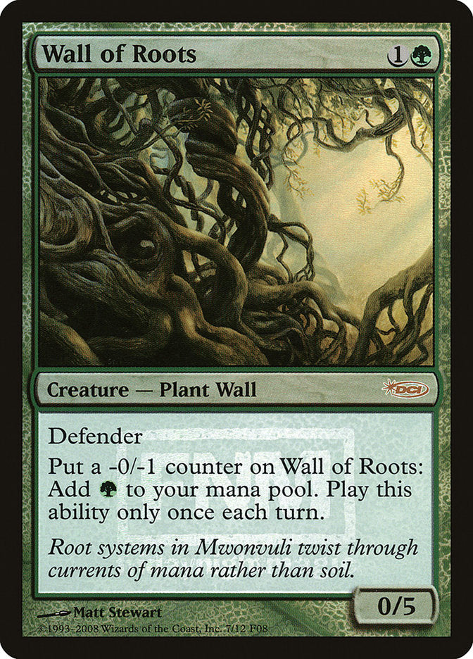 Wall of Roots [Friday Night Magic 2008] | Clutch Gaming