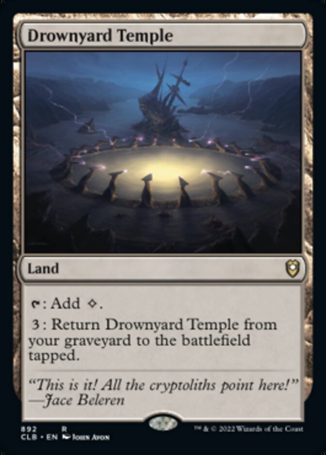 Drownyard Temple [Commander Legends: Battle for Baldur's Gate] | Clutch Gaming