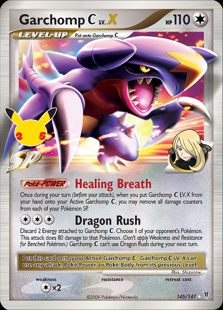 Garchomp C LV.X (145/147) [Celebrations: 25th Anniversary - Classic Collection] | Clutch Gaming