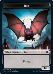 Blood // Bat Double-Sided Token [Innistrad: Crimson Vow Commander Tokens] | Clutch Gaming