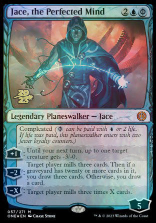 Jace, the Perfected Mind [Phyrexia: All Will Be One Prerelease Promos] | Clutch Gaming