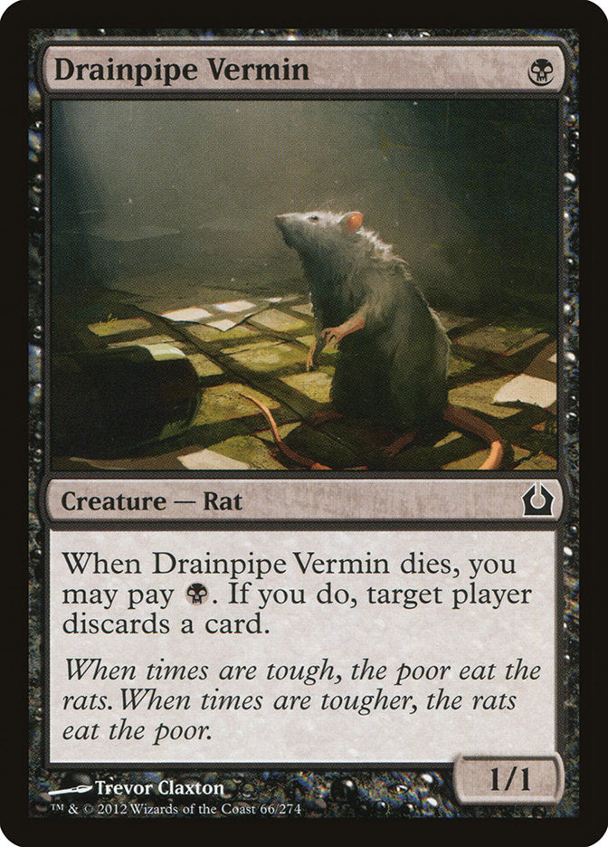 Drainpipe Vermin [Return to Ravnica] | Clutch Gaming