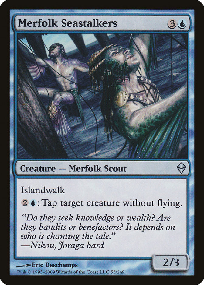 Merfolk Seastalkers [Zendikar] | Clutch Gaming