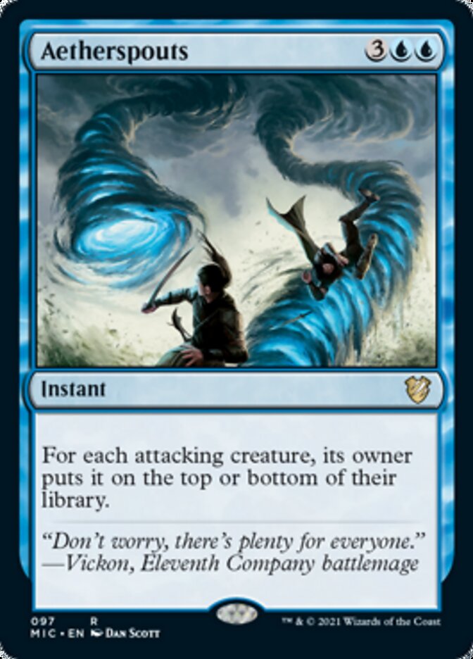 Aetherspouts [Innistrad: Midnight Hunt Commander] | Clutch Gaming