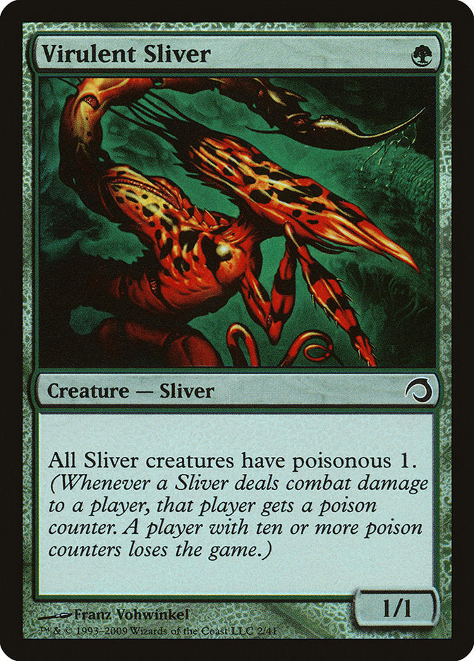 Virulent Sliver [Premium Deck Series: Slivers] | Clutch Gaming