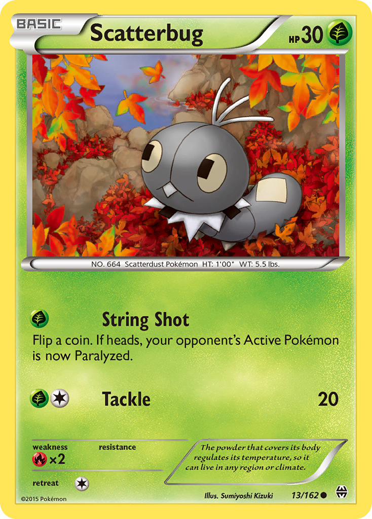 Scatterbug (13/162) [XY: BREAKthrough] | Clutch Gaming