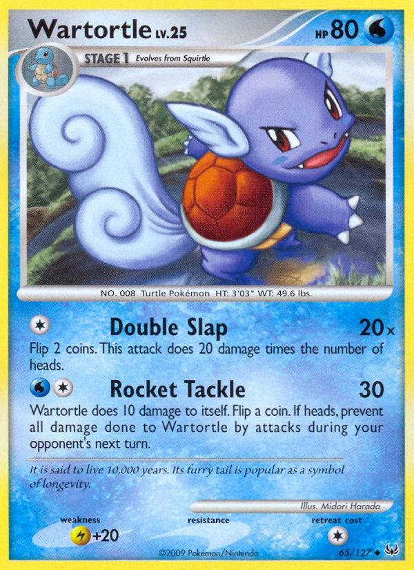 Wartortle (65/127) [Platinum: Base Set] | Clutch Gaming