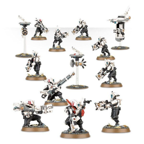 Warhammer 40,000 - T'au Empire - Pathfinder Team | Clutch Gaming